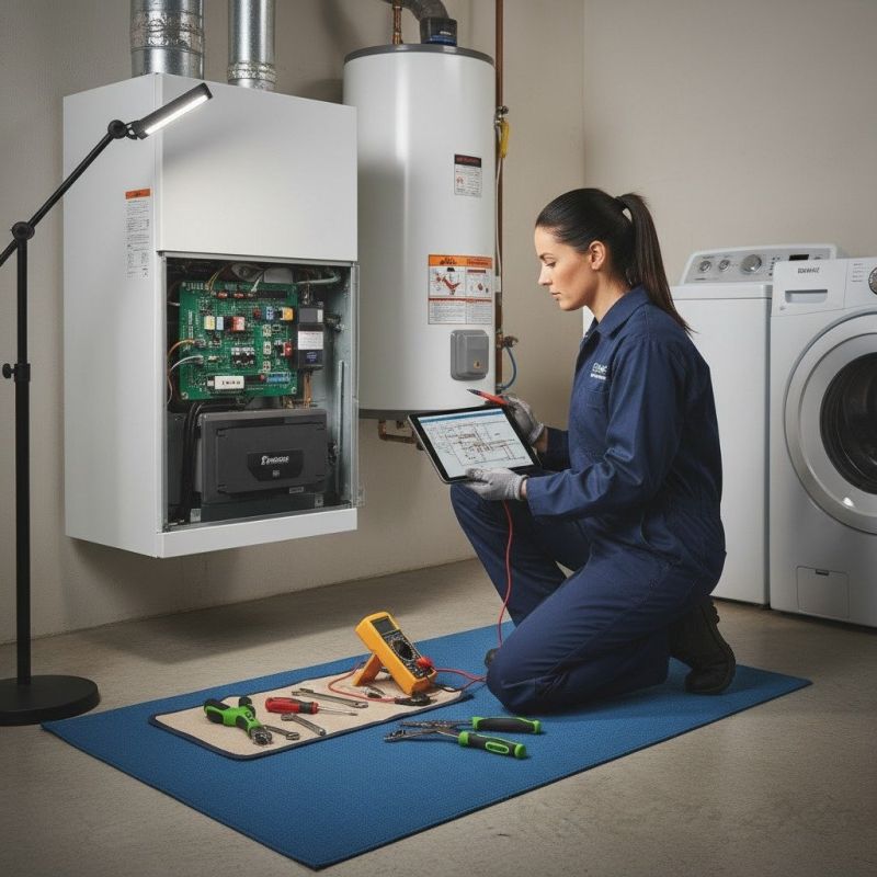 Gas Heating Repair detail